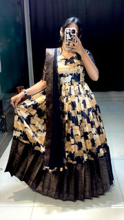 Presenting our exclusive kalamkari dress