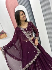 Launching Embroidered Lehenga Choli