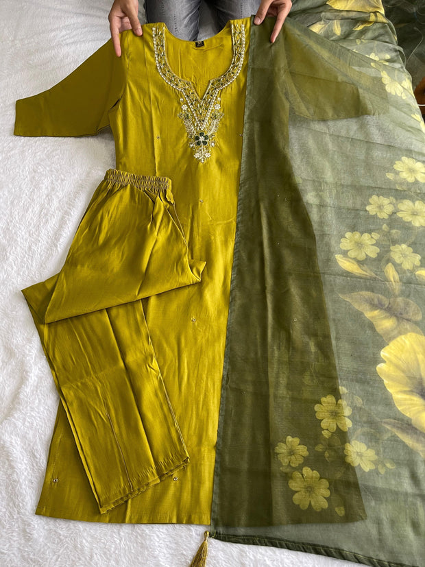 Roman Silk suit