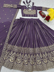 Launching Embroidered Lehenga Choli
