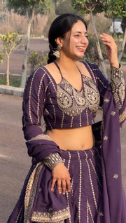 Launching Embroidered Lehenga Choli