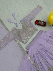Launching Embroidered Lehenga Choli